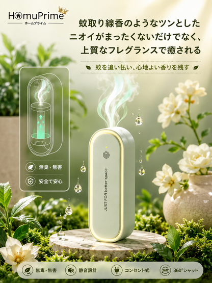 MushiZero 360™ - 静かに守る、24時間ガード