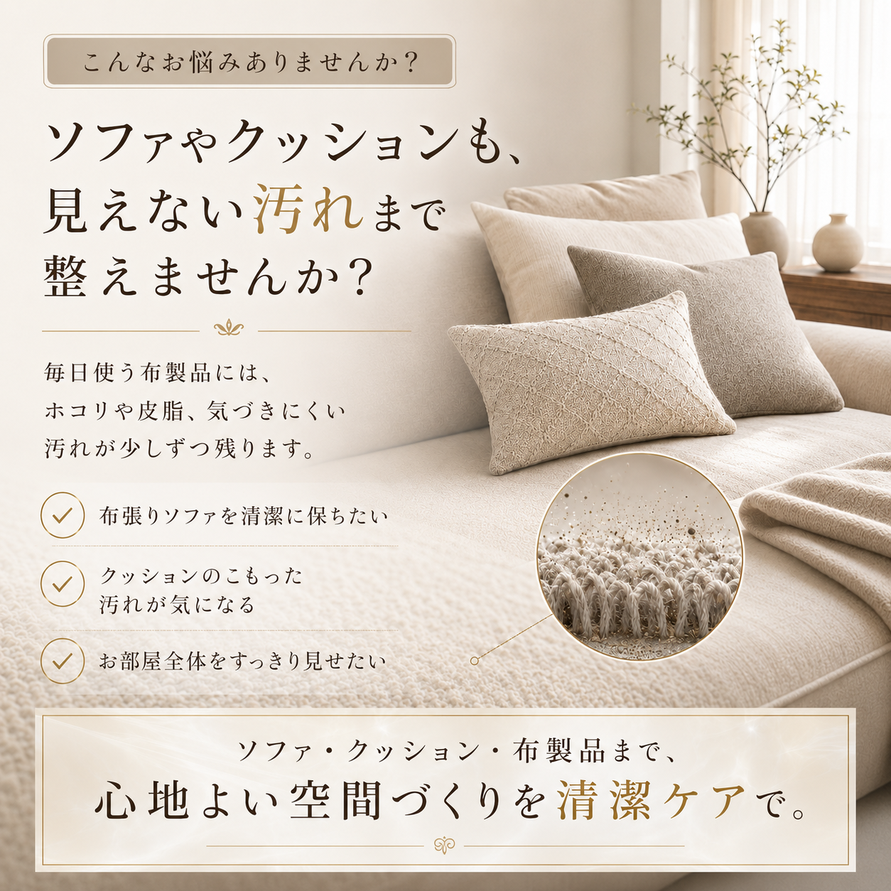 PureNest™ - 見えない汚れまで吸い取り、家族の眠りをもっと清潔に