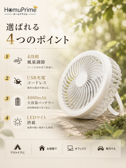 AirFlow Pro™ – 涼しさを、どこへでも